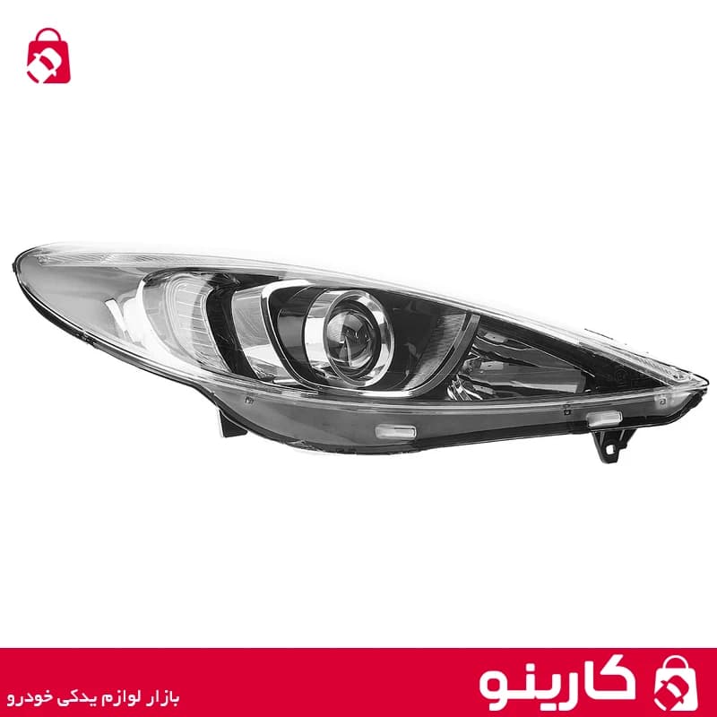 چراغ جلو راست پژو 207 با دیلایت طرح کروز ایساکو 0540206101