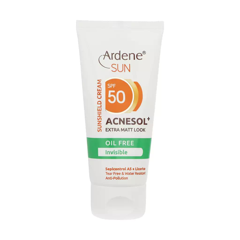 کرم ضد آفتاب بی رنگ آردن سان فاقد چربی SPF50 حجم 50 میلی لیتر — تصویر ۲
