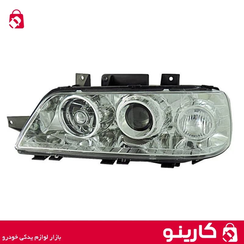 چراغ جلو پژو 405SLX چپ bi ni ci بی نی سی — تصویر ۲