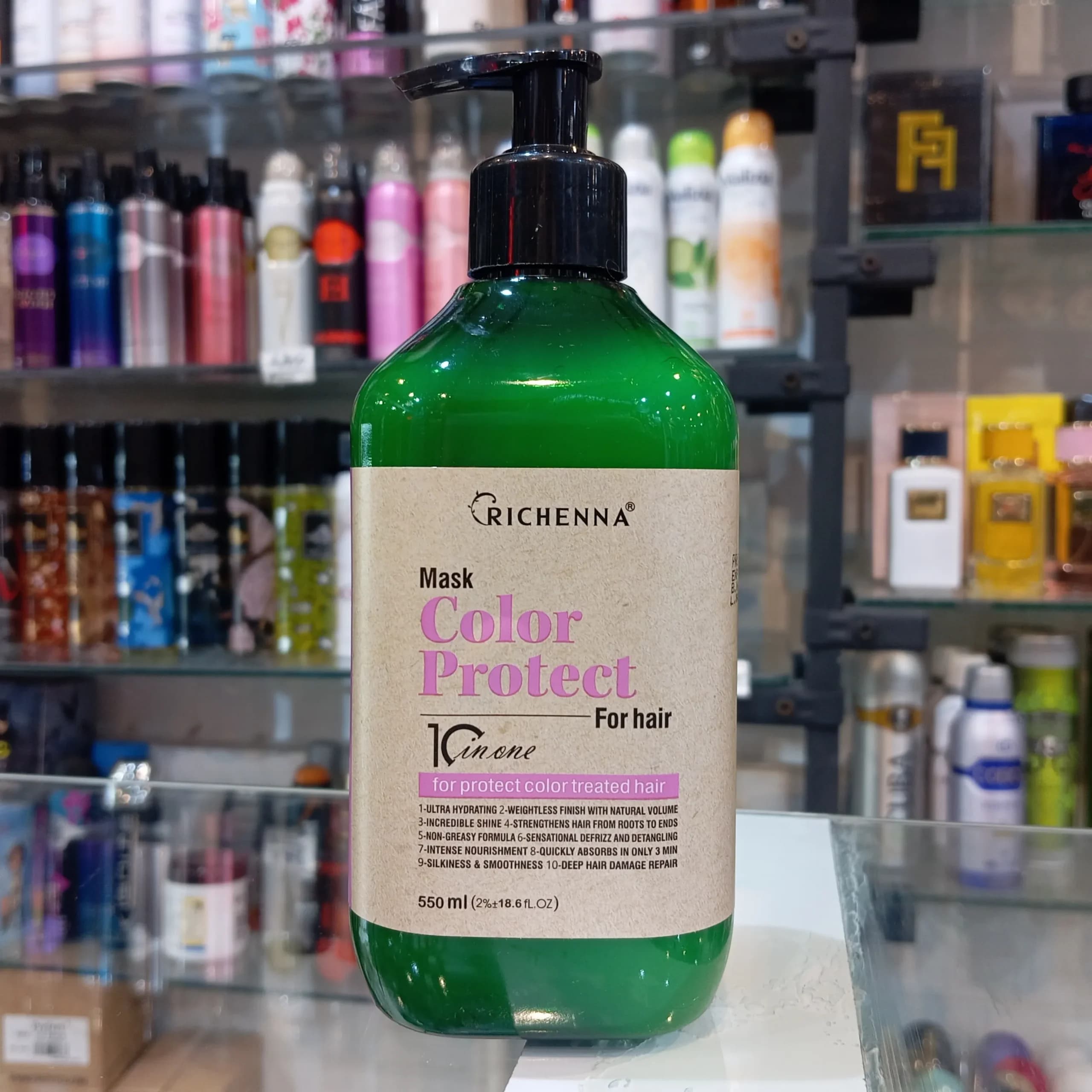 ماسک مو ریچنا مناسب موی رنگ شده 550 میل Richenna — تصویر ۳