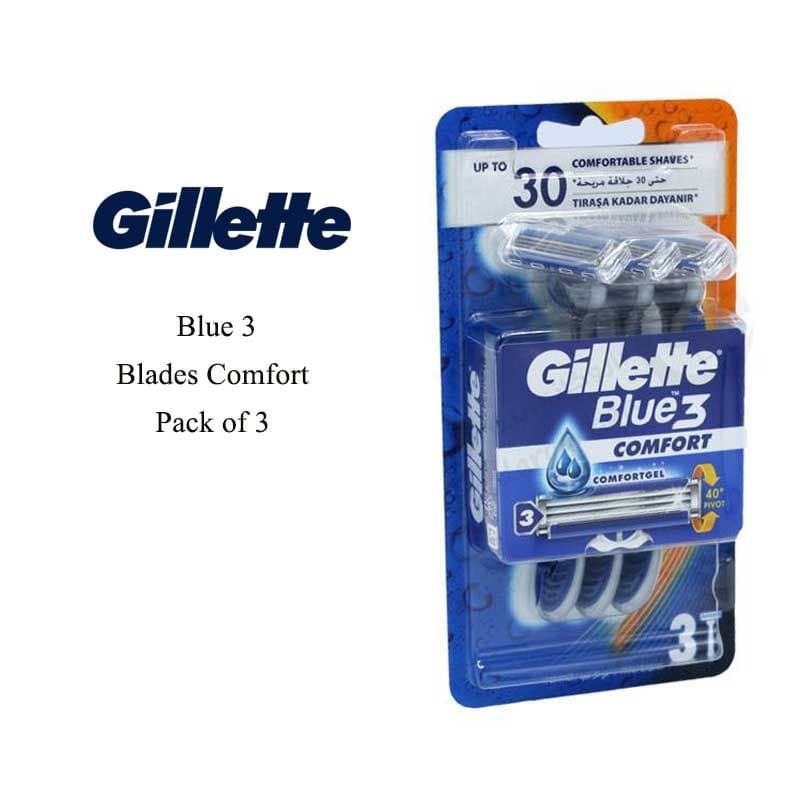 بلو تری ژیلت سه عددی Gillette Blue 3 Blades