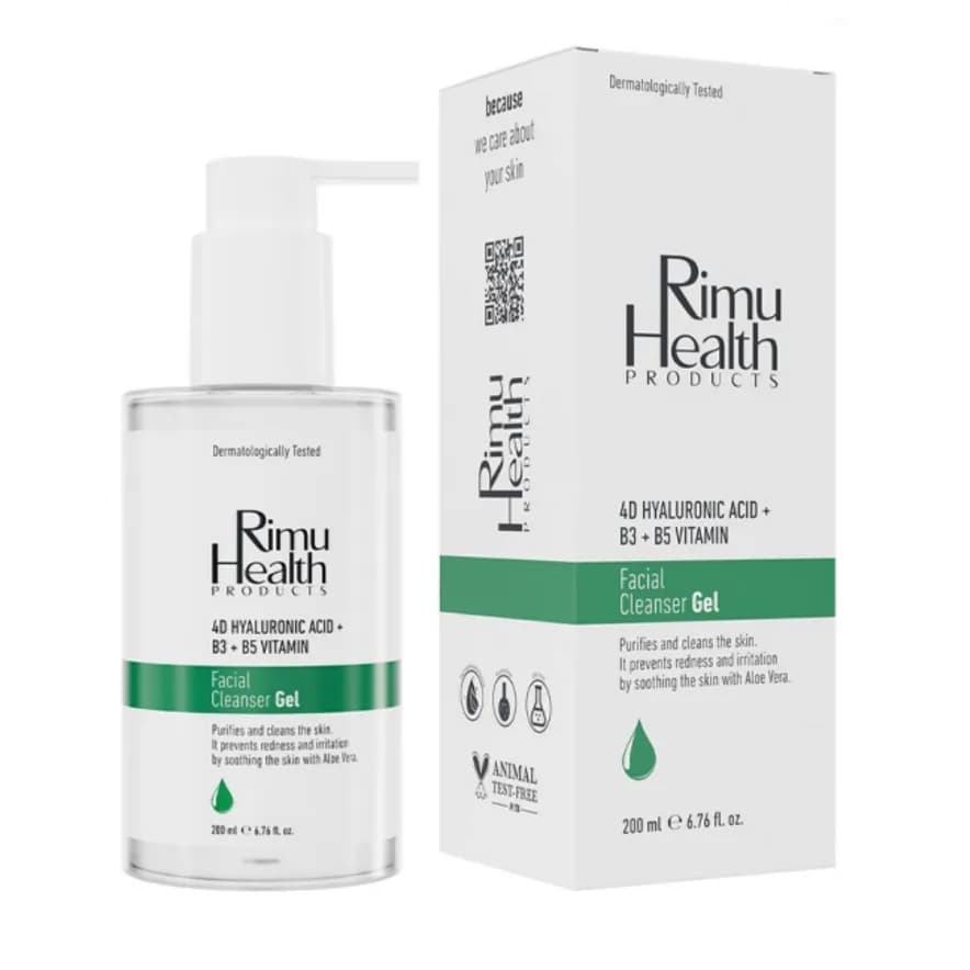 ژل شستشو هیالورونیک اسید ریمو هلث Rimu Health — تصویر ۲