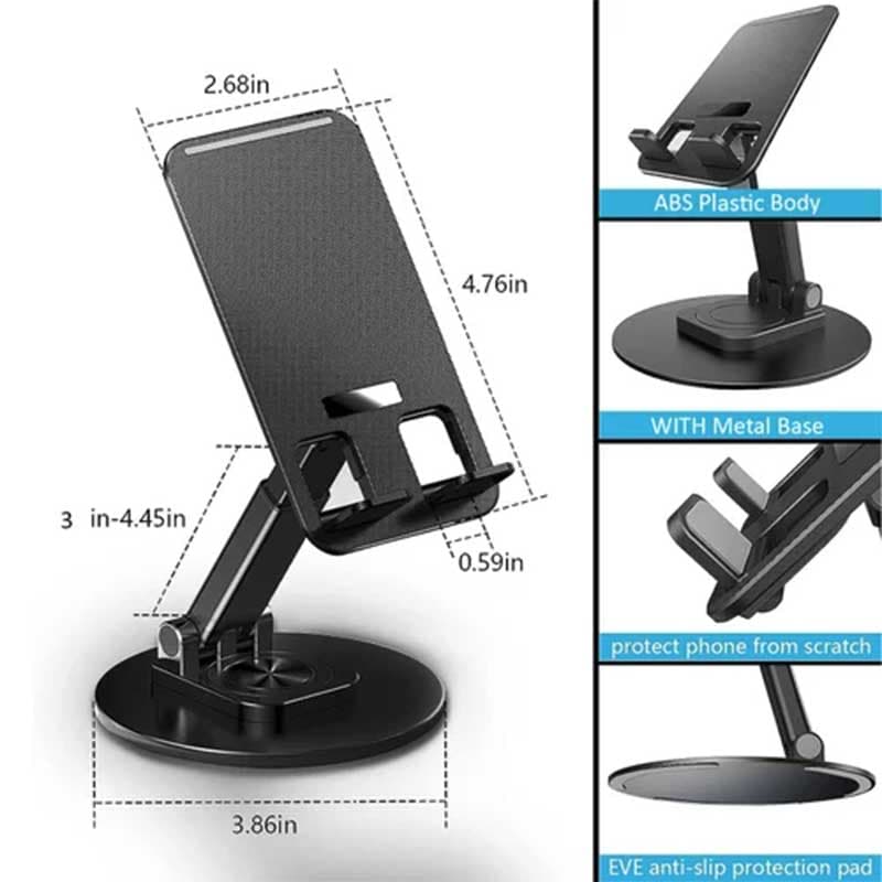 هولدر موبایل رومیزی FOLDING LIFTING BRACKET — تصویر ۴