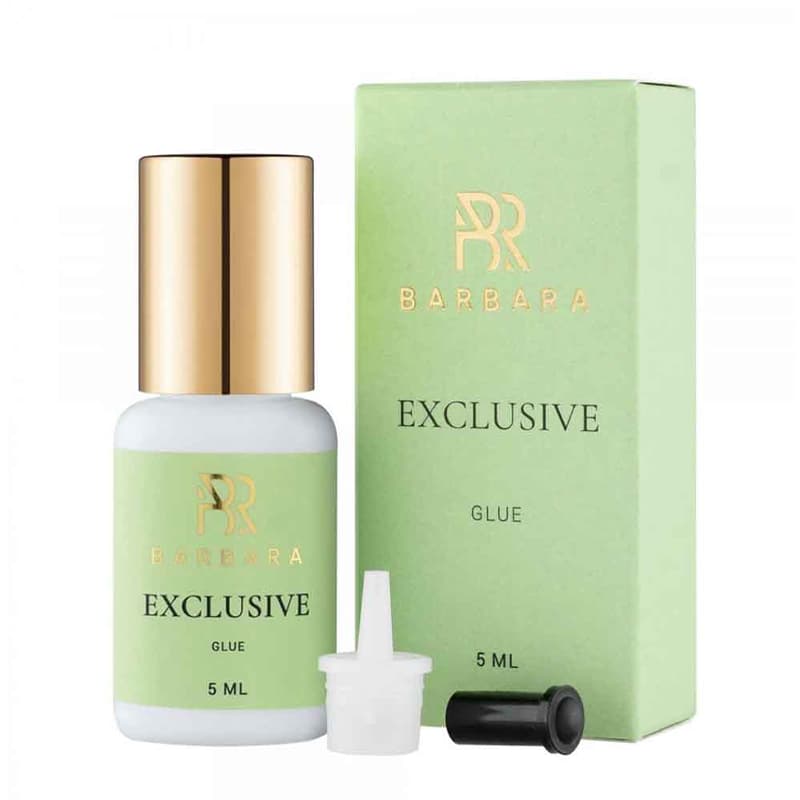 چسب مژه باربارا مدل Exclusive – چسبندگی بالا و خشک شدن سریع