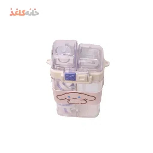 قمقمه دوحالته و دو مخزنه خارجی کد 8009 سفید — تصویر ۲