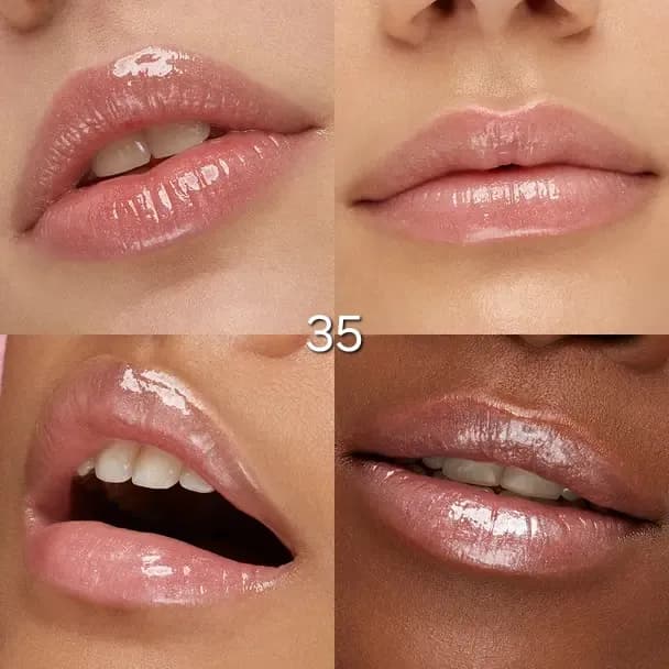 لیپ گلاس کیکو سه بعدی شماره Kiko lip gloss 35 — تصویر ۳