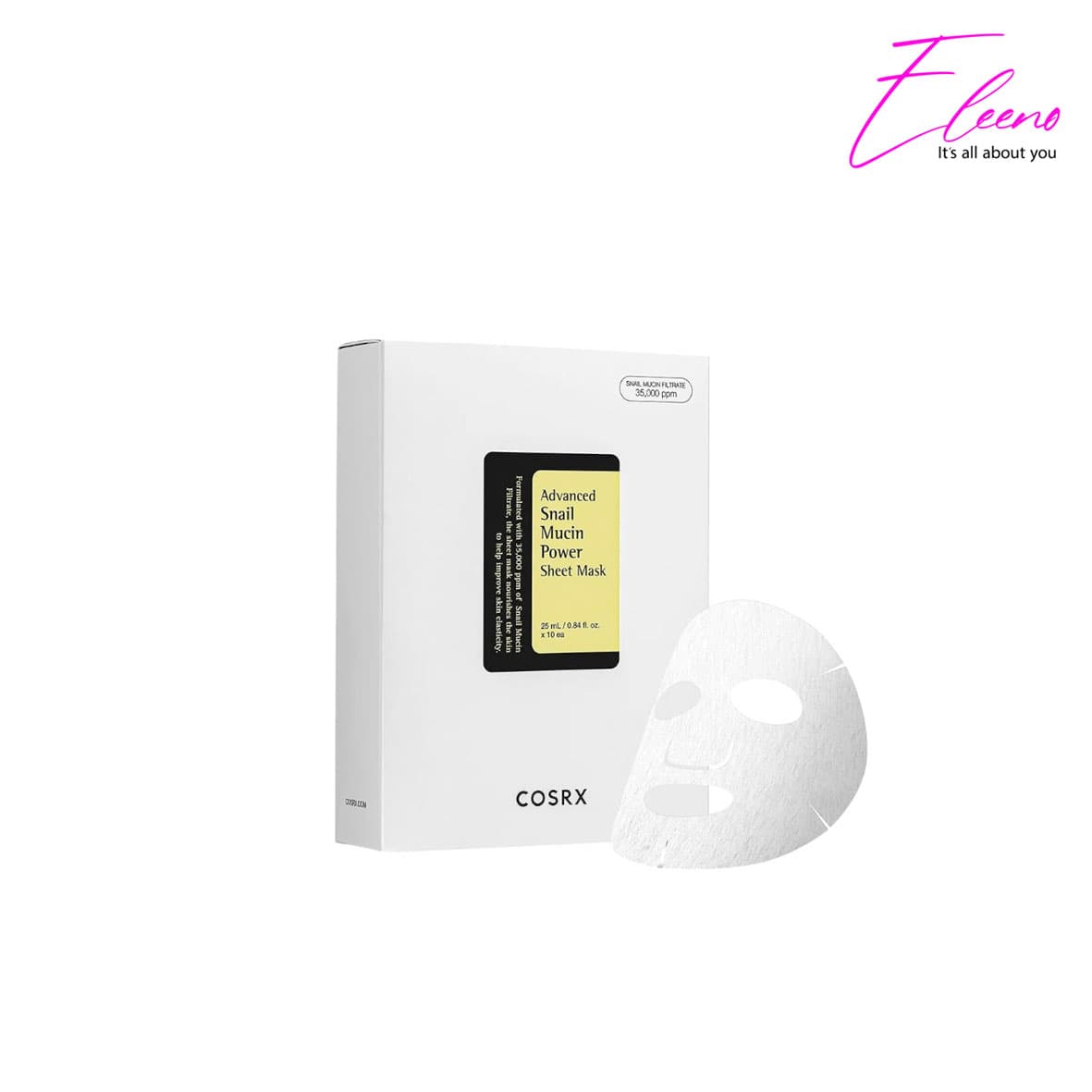 ماسک صورت ورقه ای حلزون کوزارکس Cosrx Patch