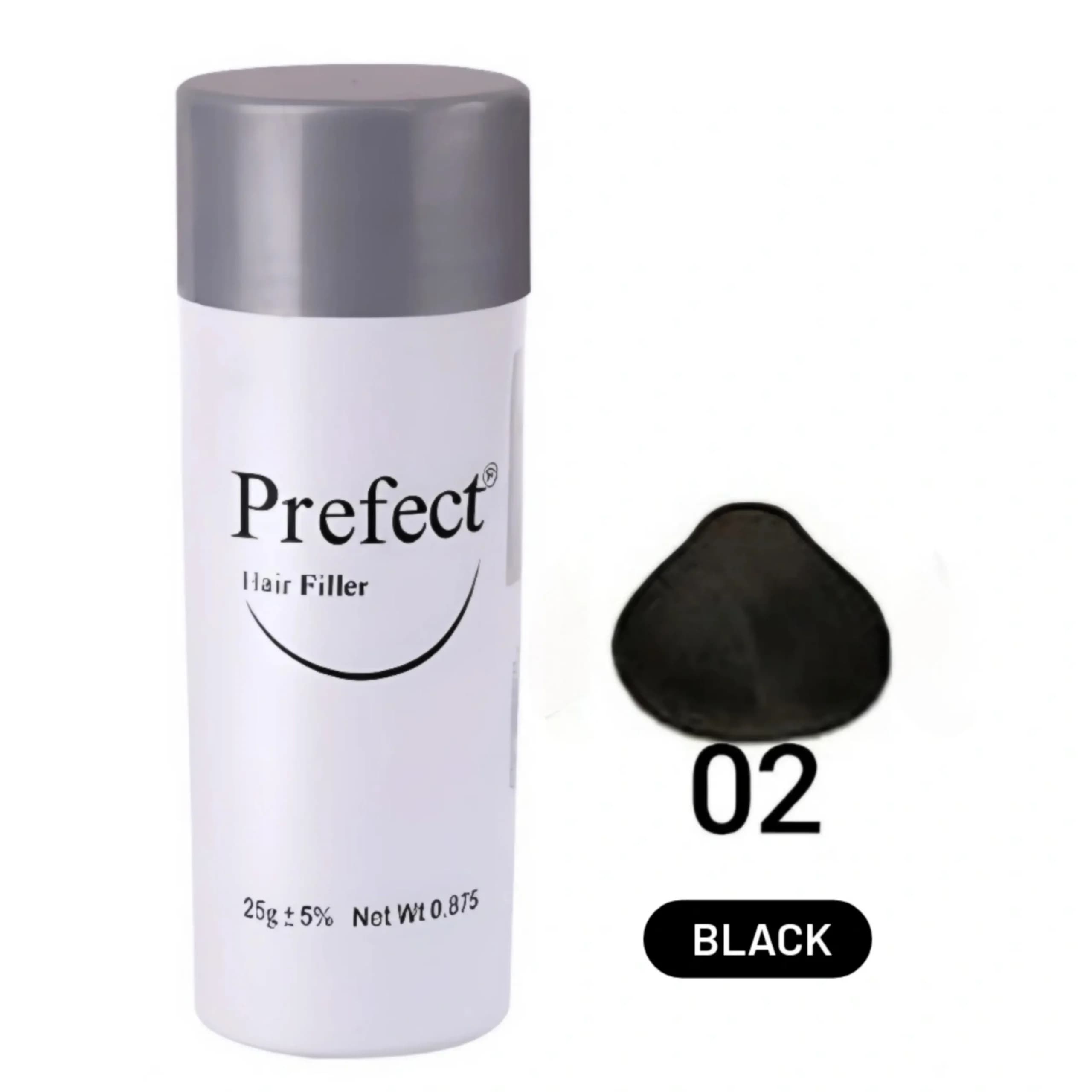 پودر پر پشت کننده مو پرفکت شماره PREFECT BLACK 02 — تصویر ۲