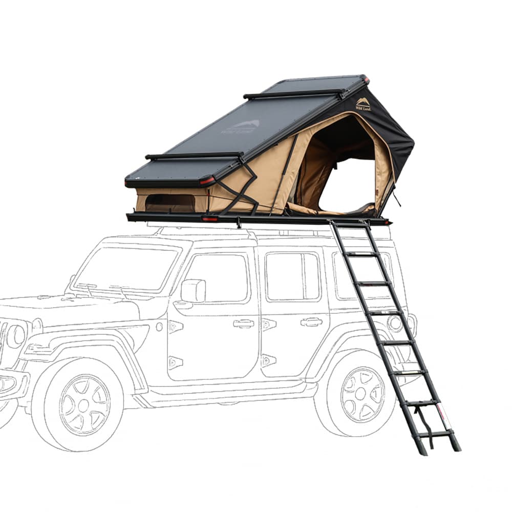 چادر سقفی آفرود اتوماتیک Wild Land مدل Bush Cruiser V2 Pro 140