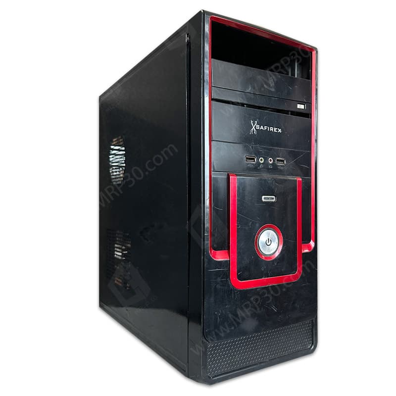 قاب کیس کامپیوتر Safirex Black استوک