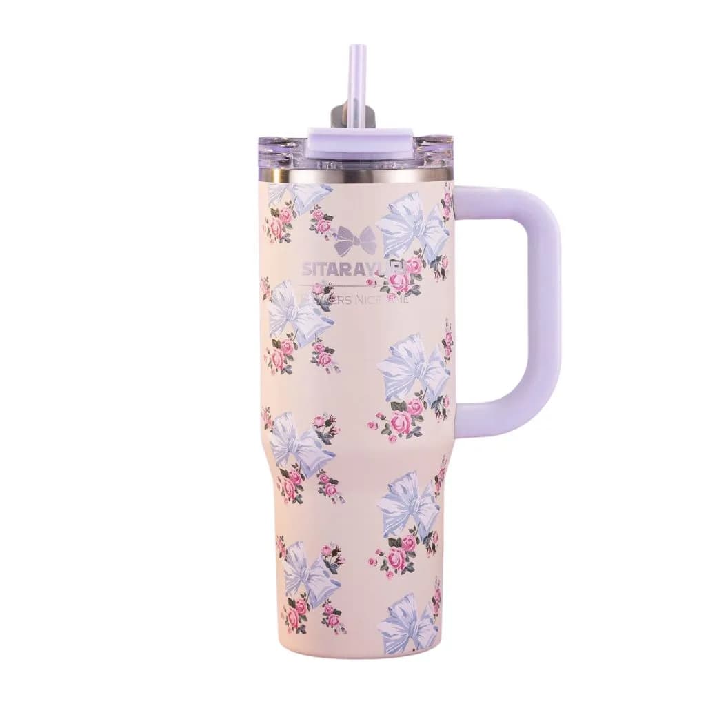 تامبلر پاپیونی سیتارایوری مدل ضد نشت دسته دار 900ml — تصویر ۶