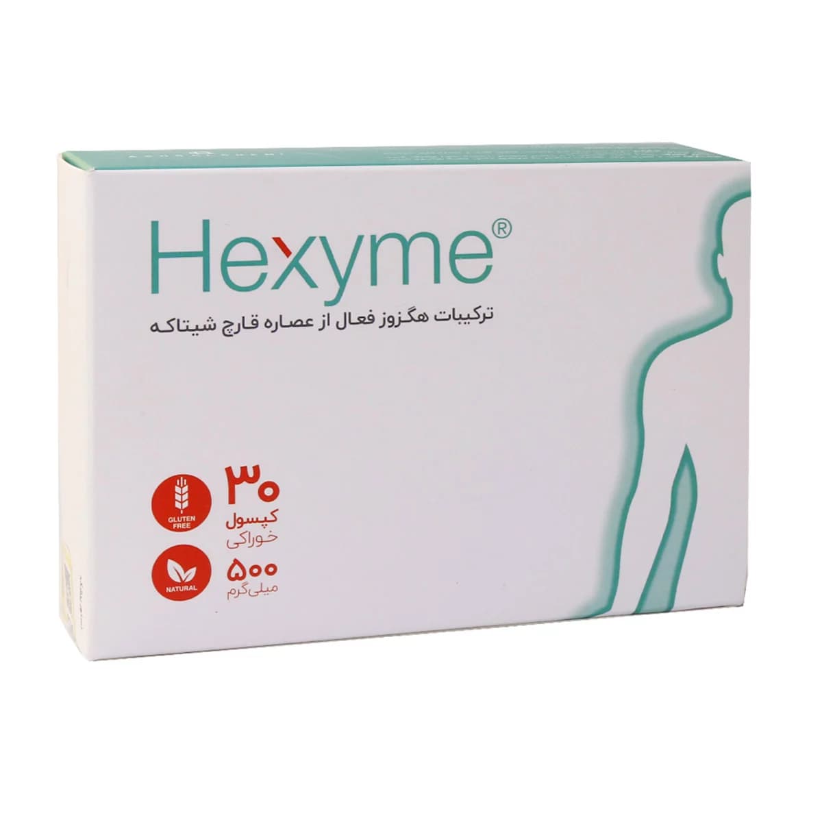 کپسول هگزایم 500 میلی گرم اشبال شیمی 30 عدد ـ AshbalchemiHexyme ـ اشبال شیمی
