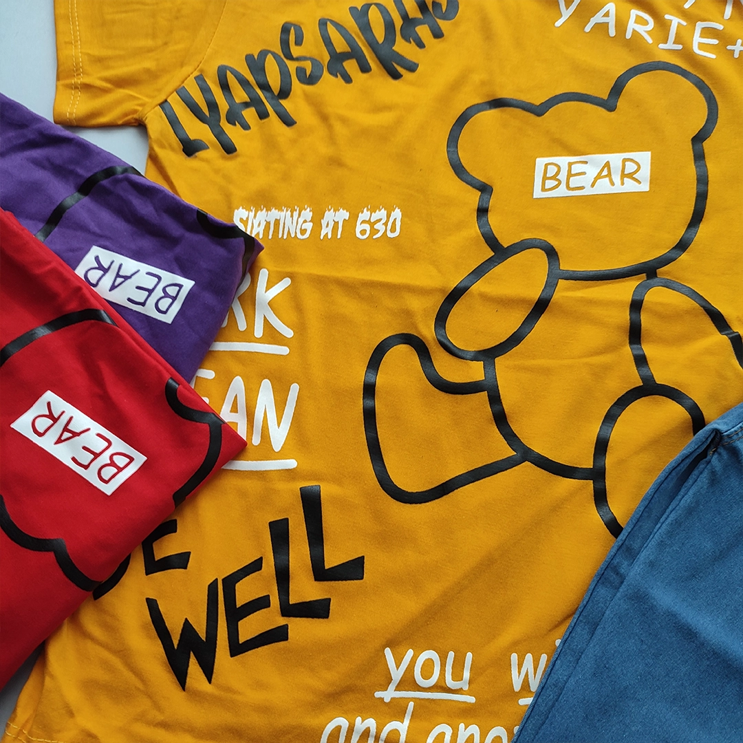 تیشرت شلوارک جین BEAR — تصویر ۷