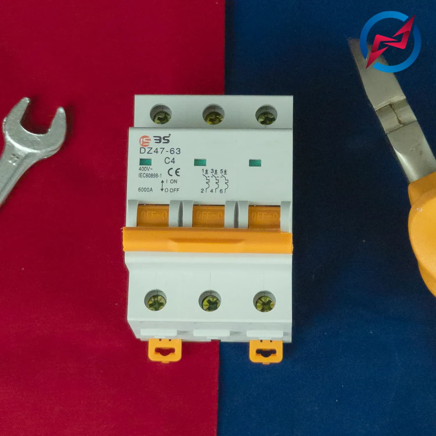 مینیاتوری سه پل C-32A-10kA ISBS — تصویر ۴