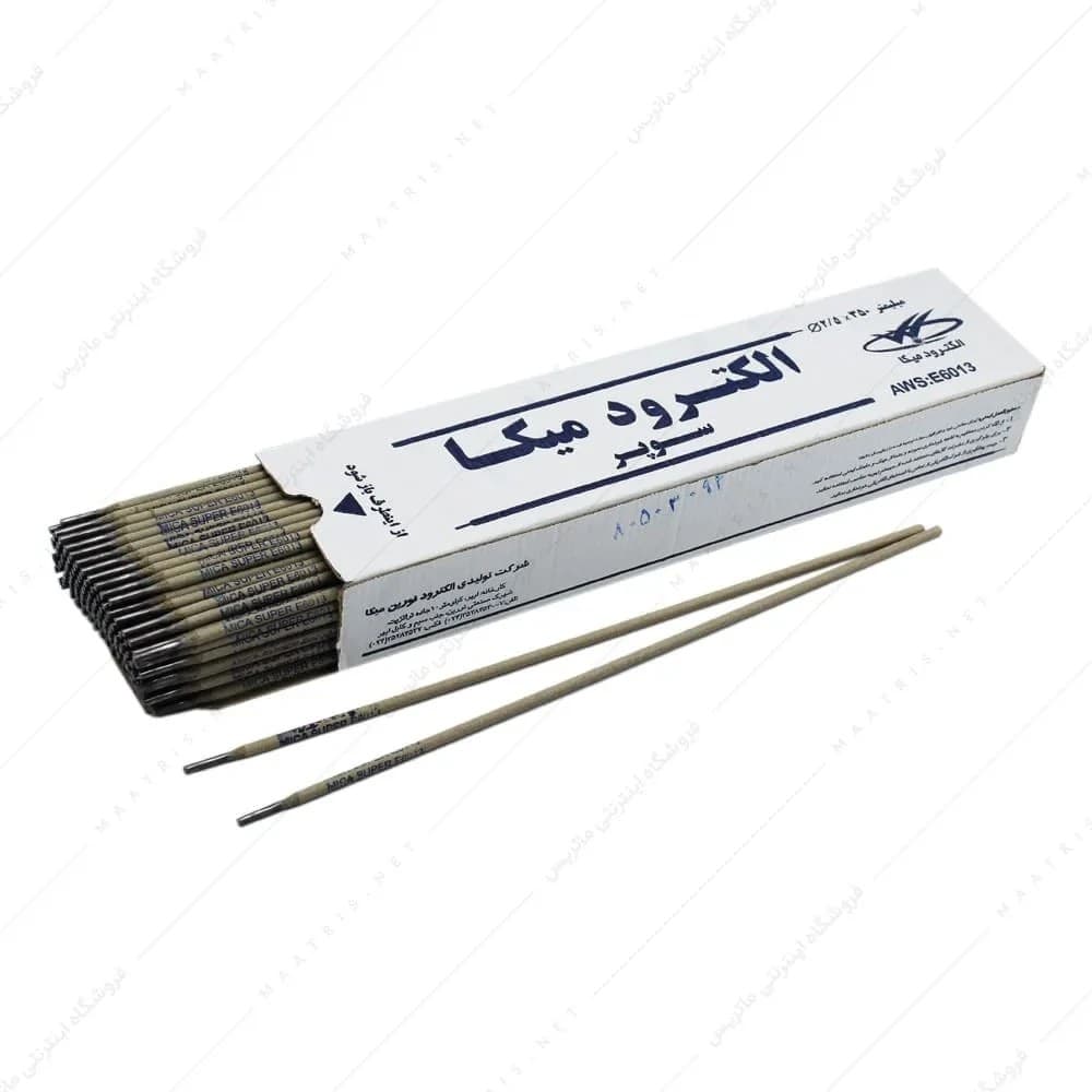 الکترود جوشکاری (سیم جوش )میکا سایز 2.5 کد E6013 وزن 20 کیلوگرم(ارسال فقط شیراز)شهرستان تماس