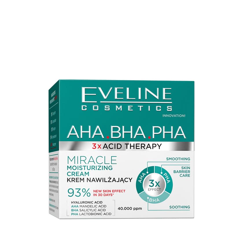 کرم مرطوب کننده معجزه اولاین 50 میل AHA BHA PHA