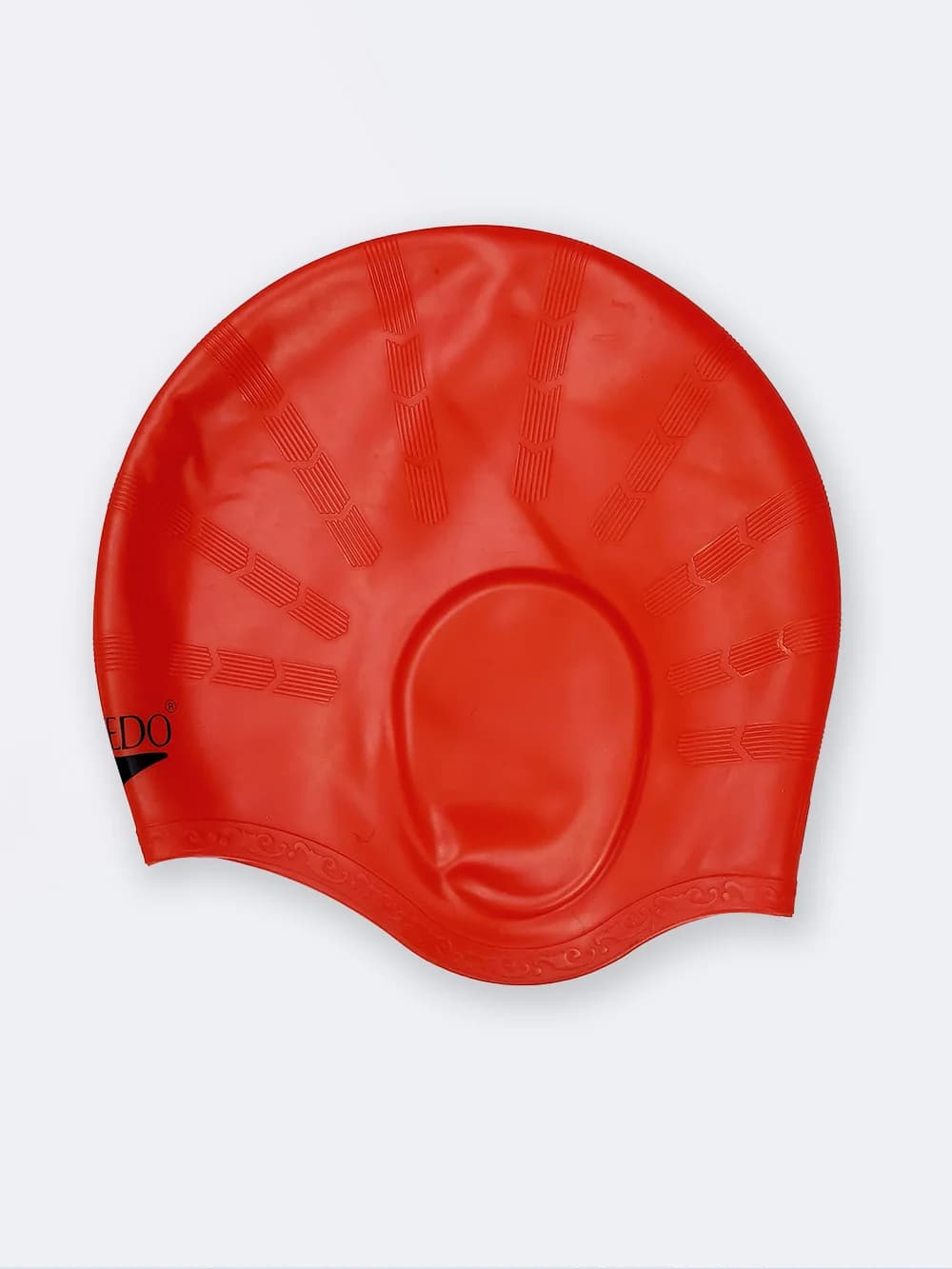 کلاه شنا برای موهای بلند خانم ها و آقایان بصورت گوشدار ضد آب اسپیدو ( Speedo ) — تصویر ۳