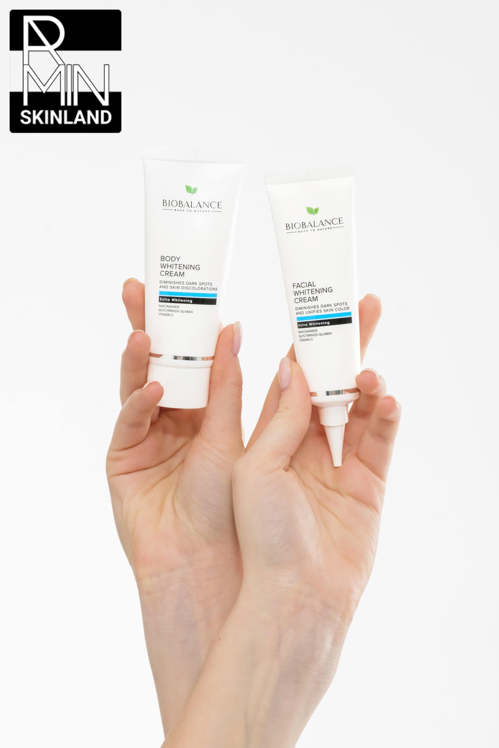 کرم سفید کننده بدن و لایه بردار بایوبالانس BioBalance Back to Nature Body Whitening Cream – 60ml — تصویر ۴