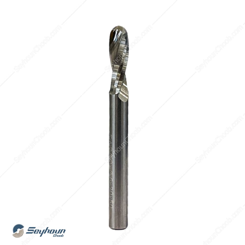 تیغ شیارزن مارپیچ انگشتی فارکو ایتالیا مدل FARCO E9ER.060 قطر 6 ميلی متر — تصویر ۲