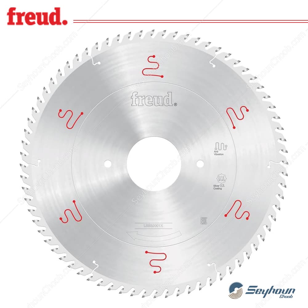 تیغ اره الماسه پانل بر 32 سانتی متری 72 دندانه فرود مدل FREUD LSB32001X