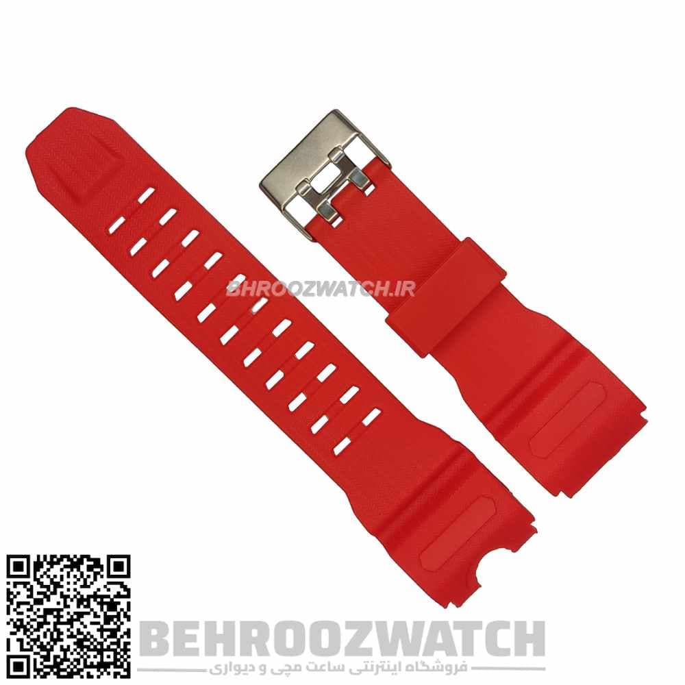 بند جی شاک و ساعت های دیجیتالی مدل B-G.SHOCK-6-2 قرمز — تصویر ۲