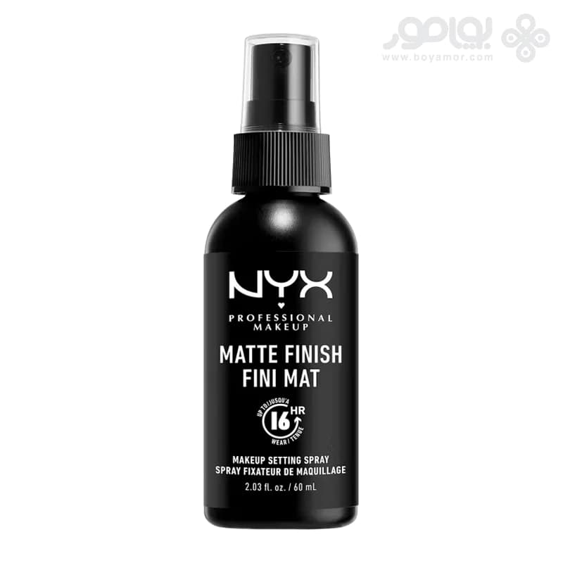 اسپری فیکس مات کننده نیکس MATTE FINISH حجم 60 میل — تصویر ۲