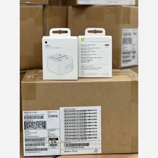 آداپتور شارژر 20 وات آیفون اورجینال Power Adapter 20W B/A — تصویر ۵