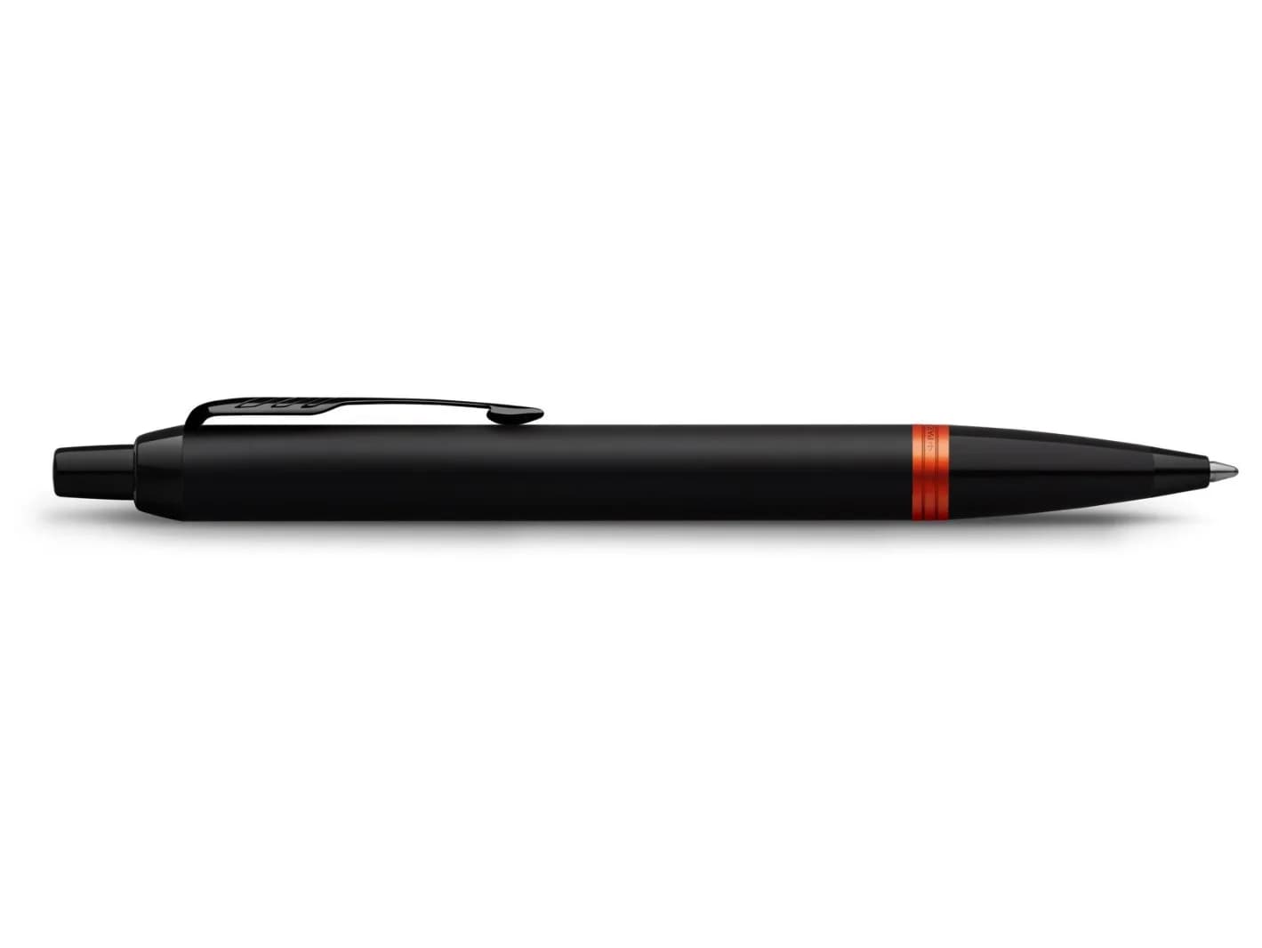 خودکار پارکر IM مات مشکی حلقه نارنجی – Parker IM Matte Black Orange Ring — تصویر ۴
