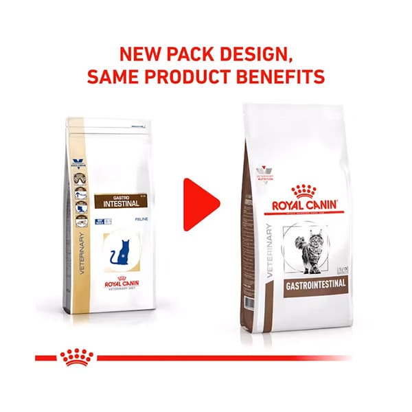 غذای خشک گربه رویال کنین گسترو اینتستینال 2 کیلوگرم Royal Canin Veterinary Feline Gastrointestinal Dry Cat Food — تصویر ۱۱