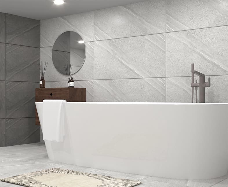 رایو خاکستری تیره 60×120 هارد مات پرسلان درجه 1 — تصویر ۶