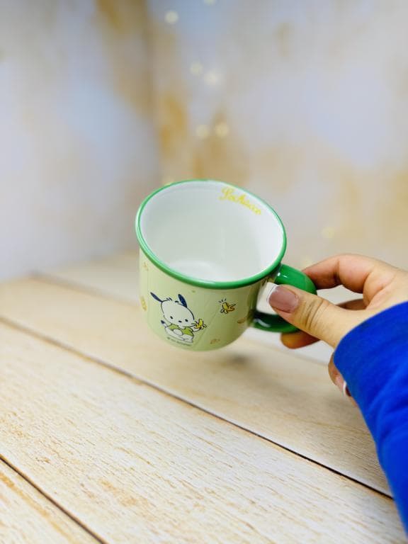ماگ فانتزی سرامیکی بدون درب طرح کیتی کرومی کد 3057 — تصویر ۳