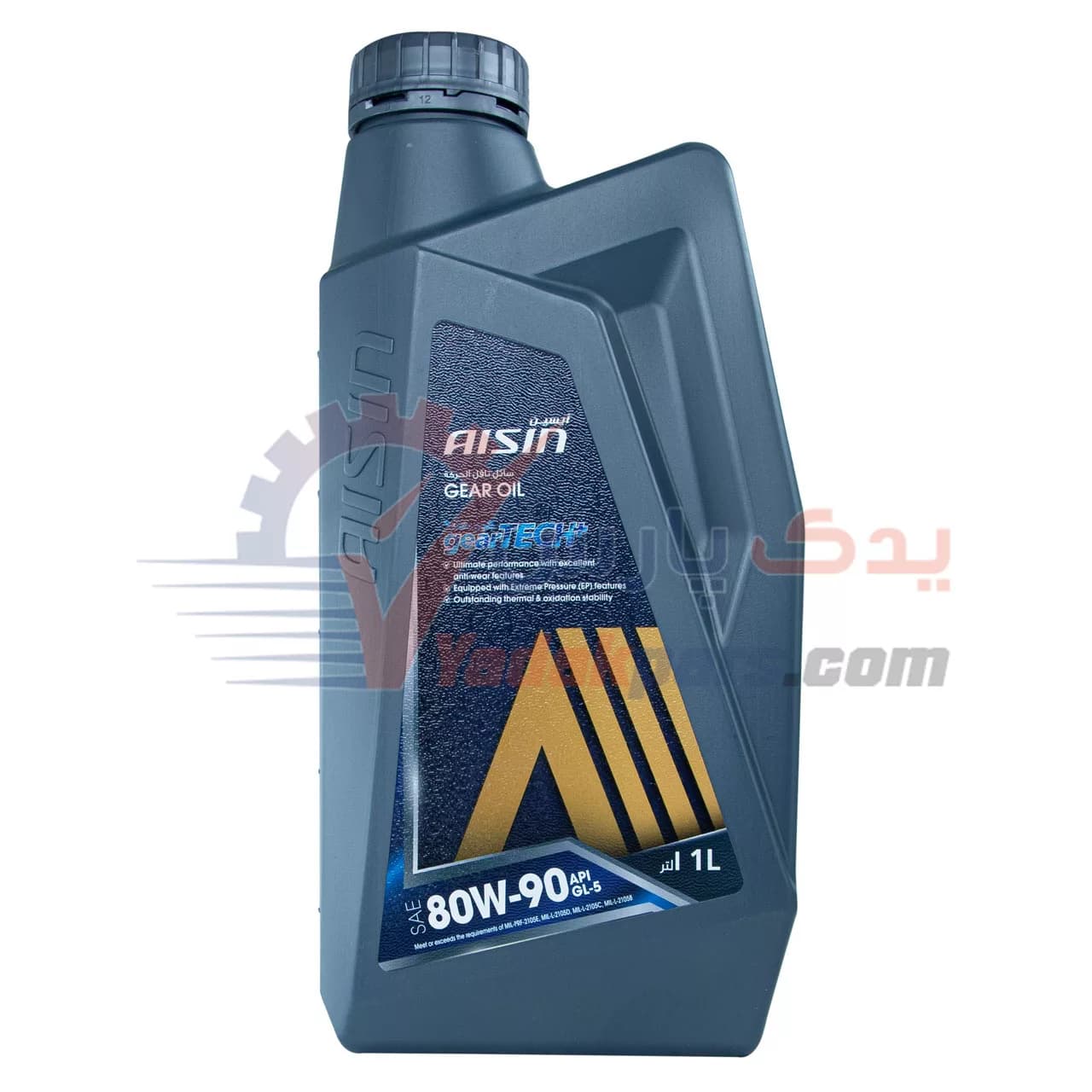 واسکازین 80w90 آیسین اصلی (1 لیتری)