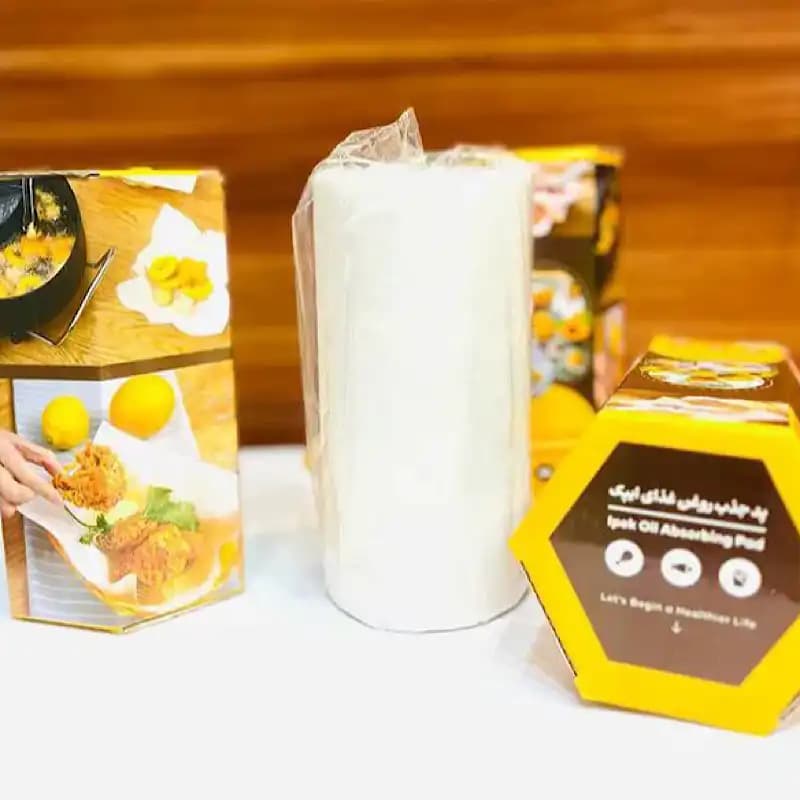 دستمال جذب روغن غذای ایپک بسته 50 عددی کد667 — تصویر ۵
