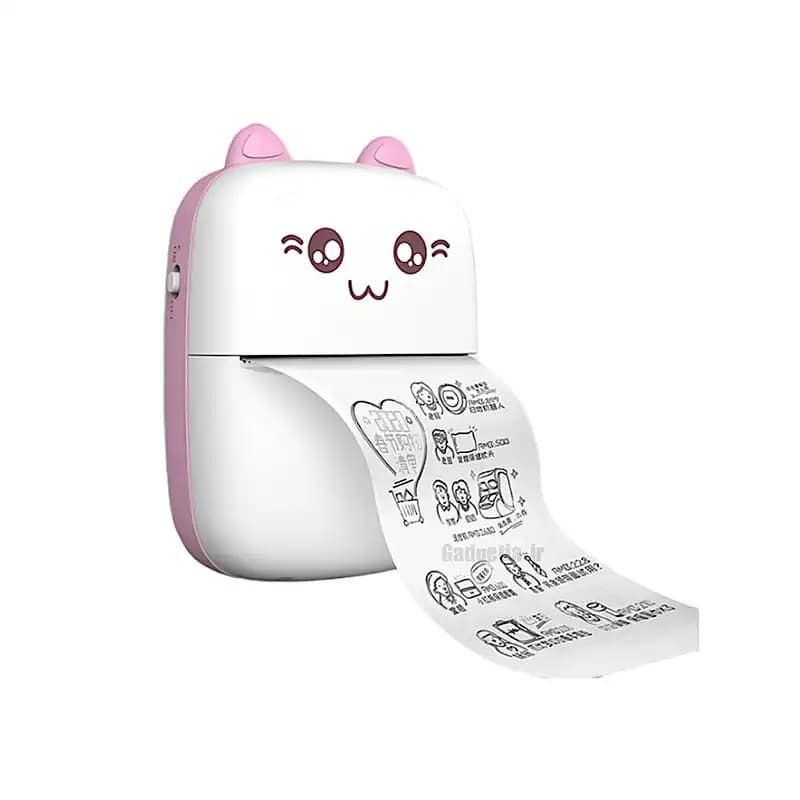 مینی پرینتر همراه بدون نیاز به جوهر مدل Rabbit کد653 — تصویر ۳