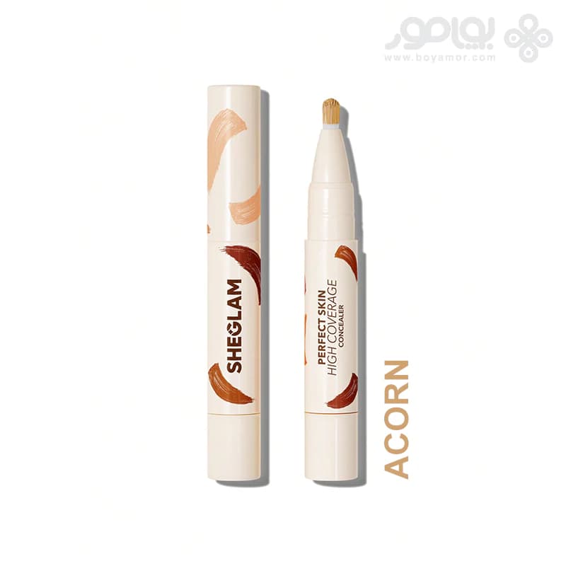 کانسیلر فول کاور شیگلم مدل PERFECT SKIN رنگ ACORN