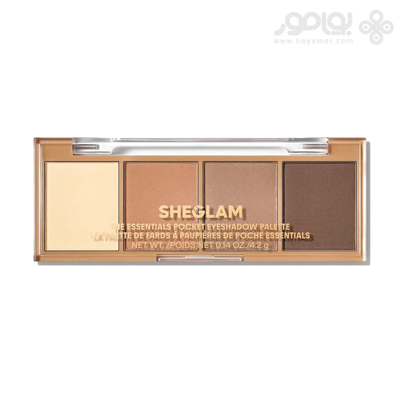 پالت سایه 4 رنگ شیگلم مدل ESSENTIAL رنگ SERENE
