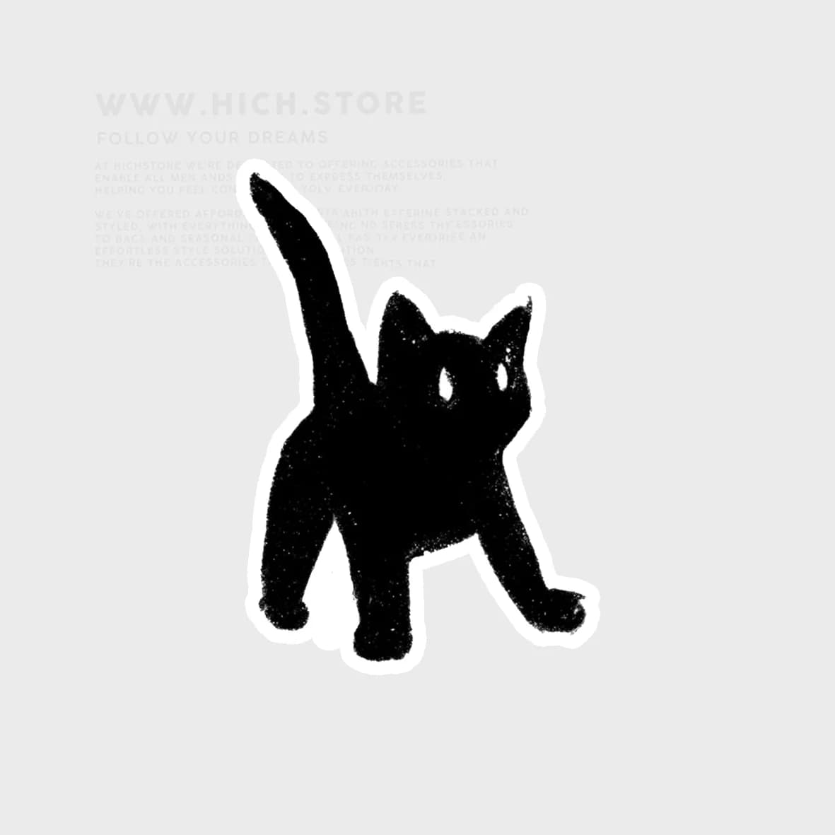 استیکر black cat — تصویر ۲