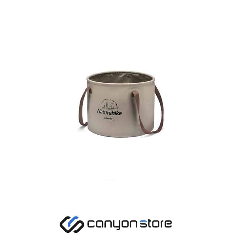 سینک ظرفشویی سفری نیچرهایک مدل Foldable Round 10L NH20SJ040