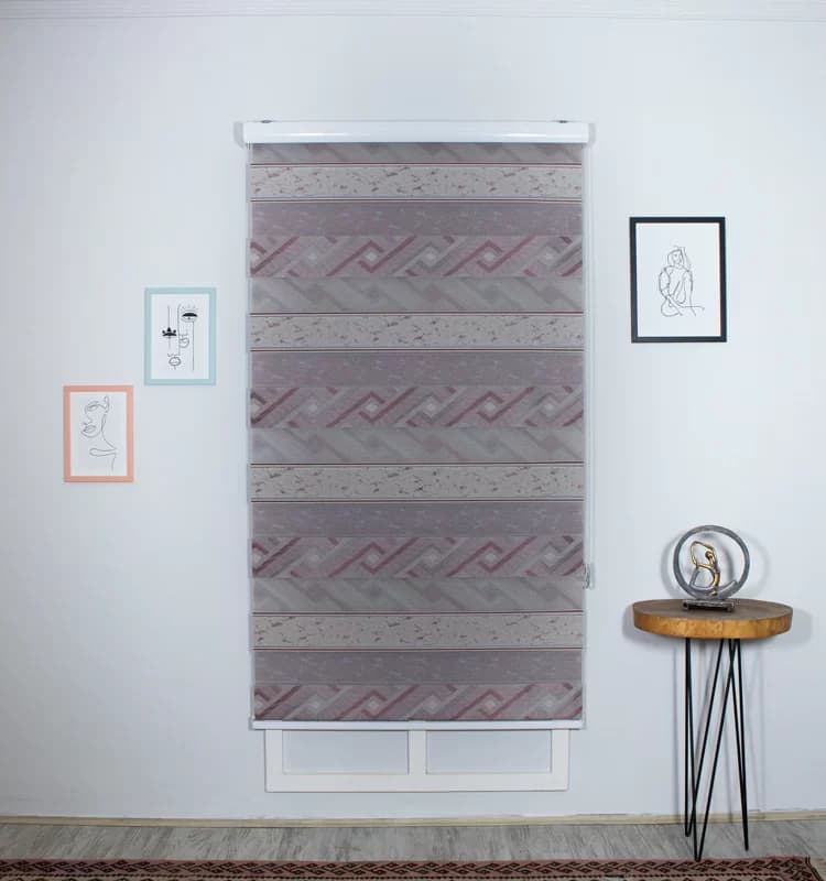 پرده زبرا تک سایز 300091V-09