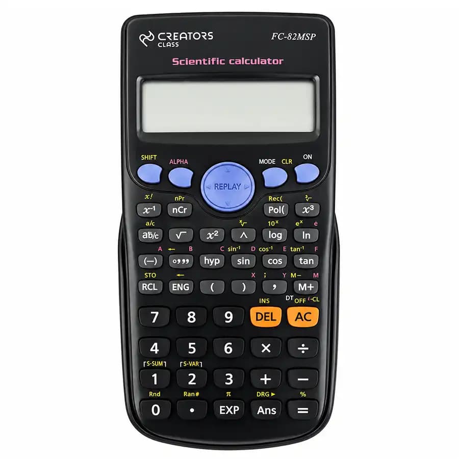ماشین حساب مهندسی سی کلاس مدل FC-82MSP رنگ مشکی
