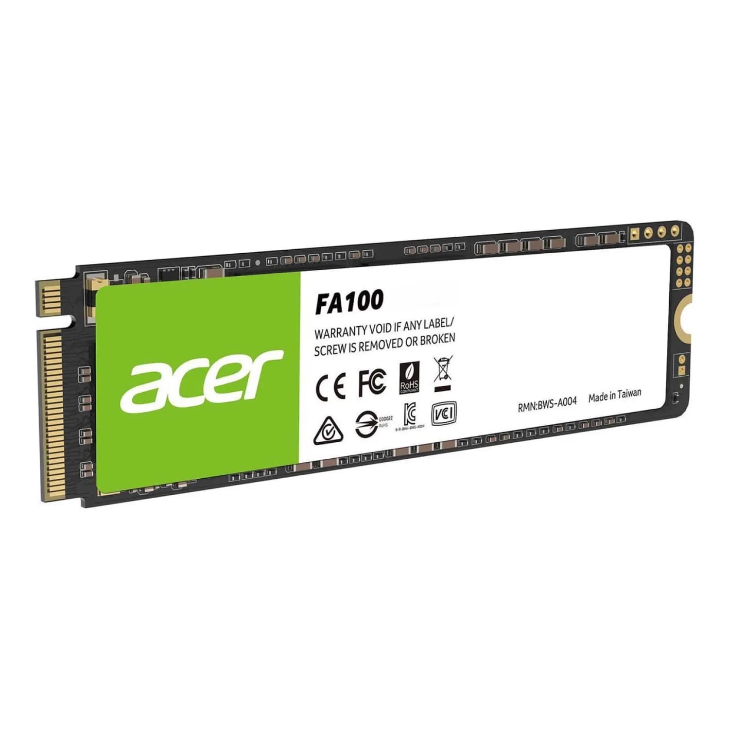 حافظه اس اس دی اینترنال ایسر FA100 M.2 2280 NVMe ظرفیت 2 ترابایت — تصویر ۲