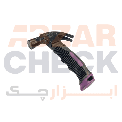 چکش دوشاخ دسته فایبر 250 گرمی ANZO