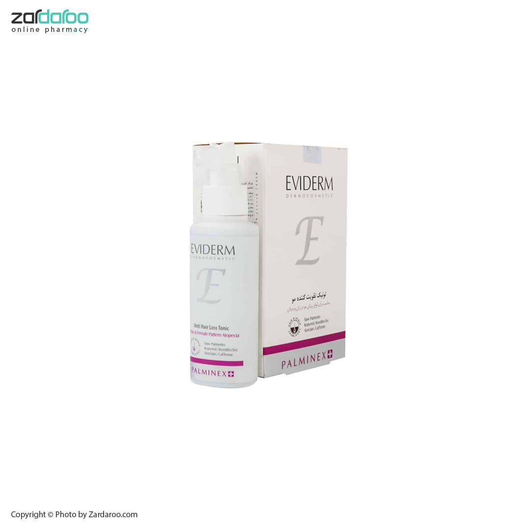 تونیک تقویت کننده مو پالمینکس پلاس 100 میل اویدرم Eviderm