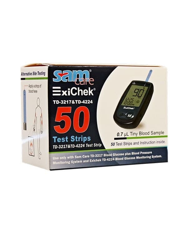 نوار تست قند خون اکسی چک EXICHEK (25 عددی)