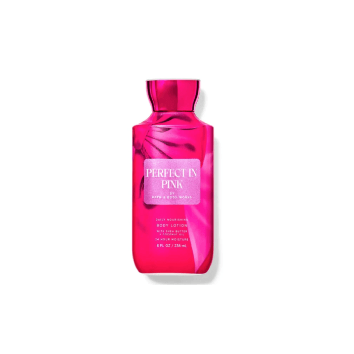 لوسیون بدن معطر بث اند بادی Bath & Body Works مدل Perfect in Pink