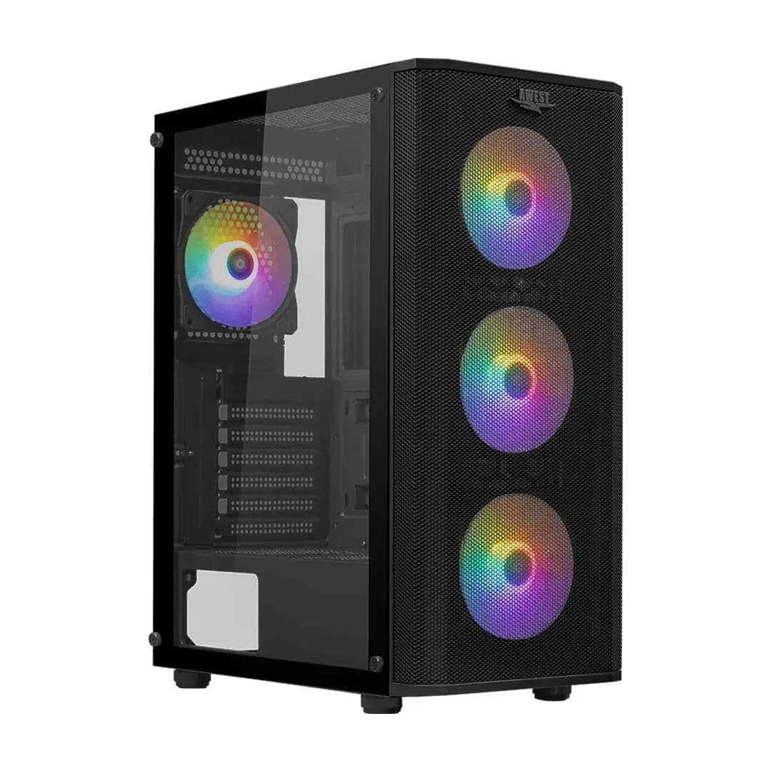 کیس کامپیوتر اوست مدل AWEST GT-AV300-MB — تصویر ۶