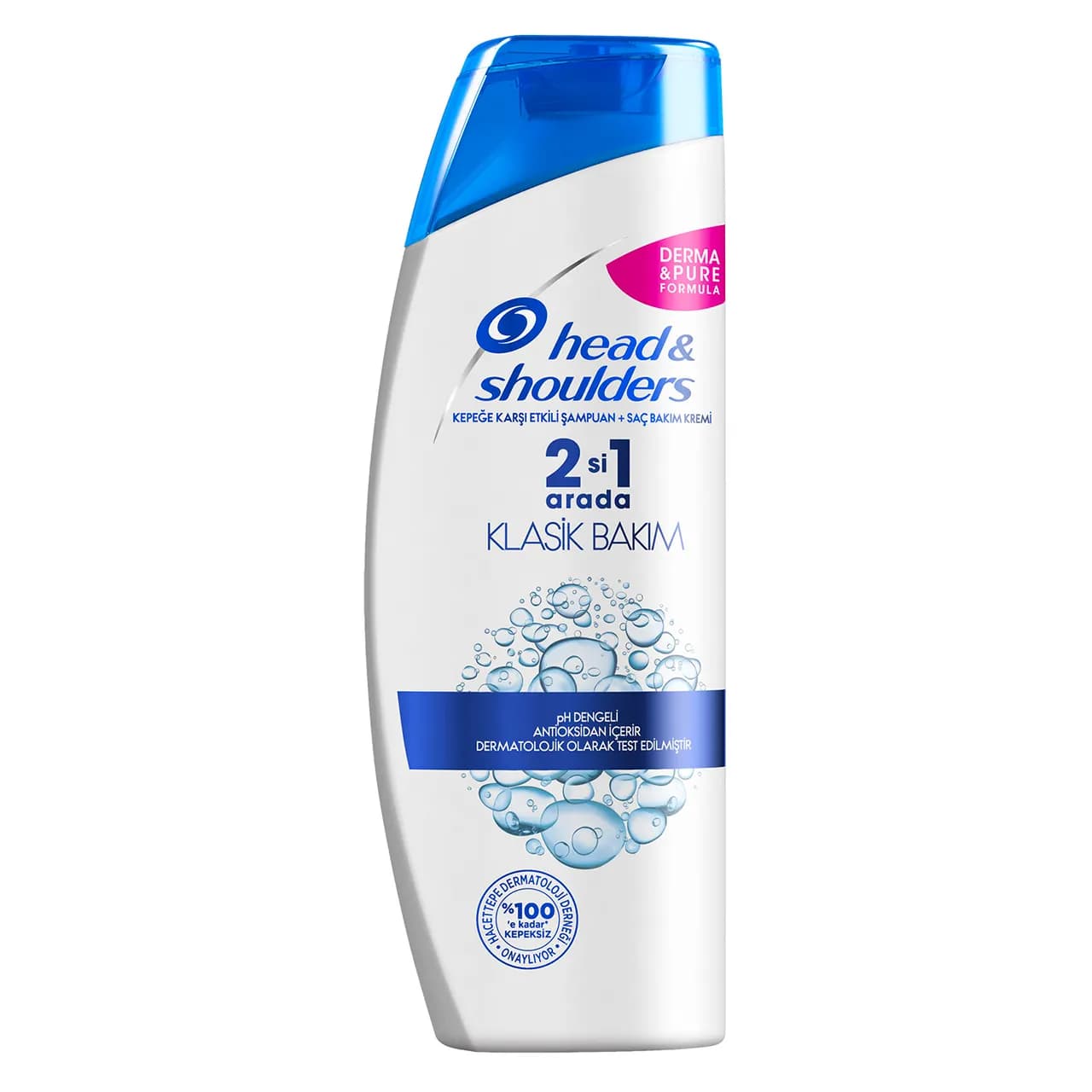 شامپو ضد شوره و نرم کننده هد اند شولدرز مدل 2Si1 Arada Klasik Bakim برای انواع مو حجم 350ml