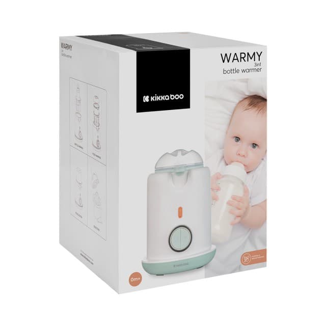 گرمکن و استریل کننده شیشه شیر کیکابو مدل Warmy 3in1 kikkaboo — تصویر ۲