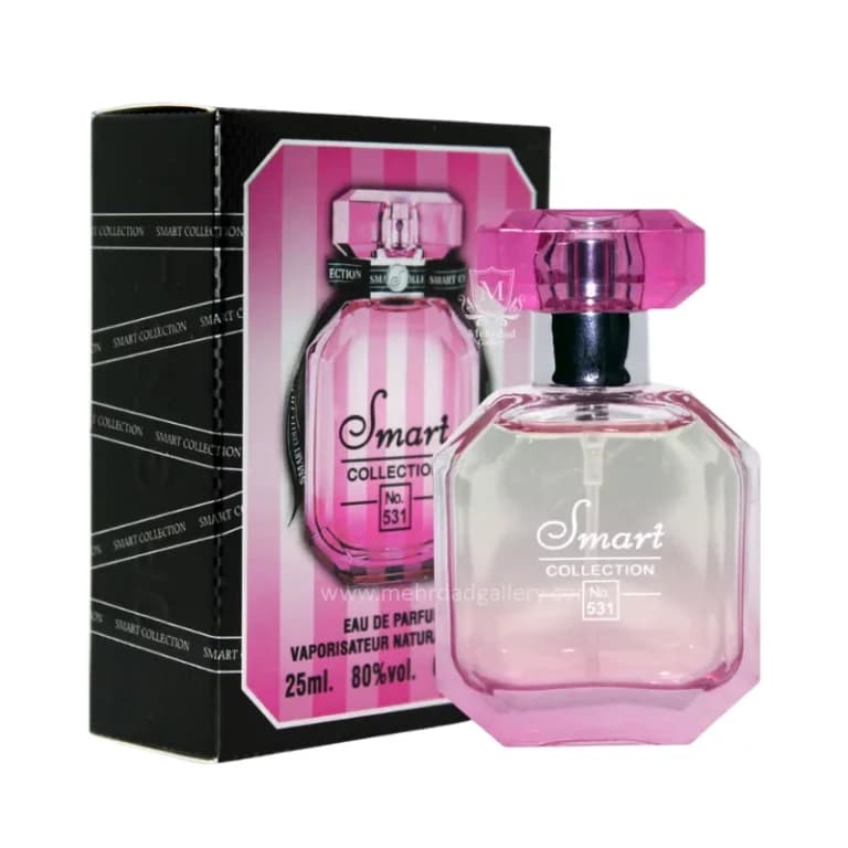 عطر جیبی زنانه اسمارت مدل بامب شل ویکتوریا سکرت 25 میل — تصویر ۲