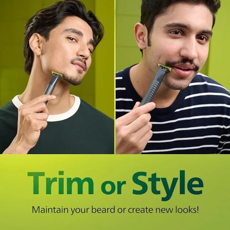 ماشین اصلاح صورت و بدن مردانه فیلیپس OneBlade Sensitive — تصویر ۳